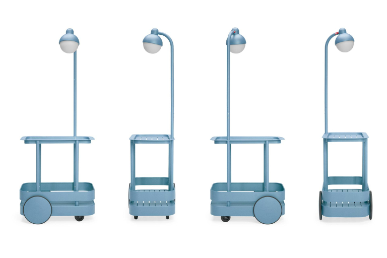 Fatboy Jolly trolley incl LED lamp Light Grey