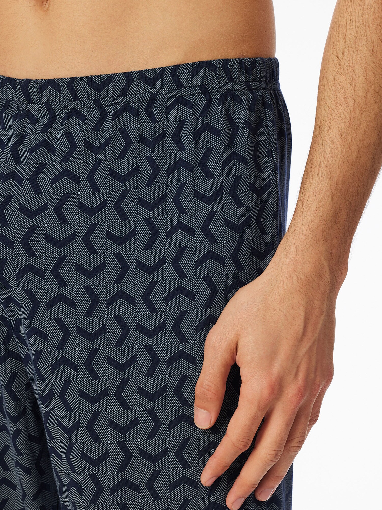 Schiesser Herren Pyjama Casual Essentials 1er-Pack