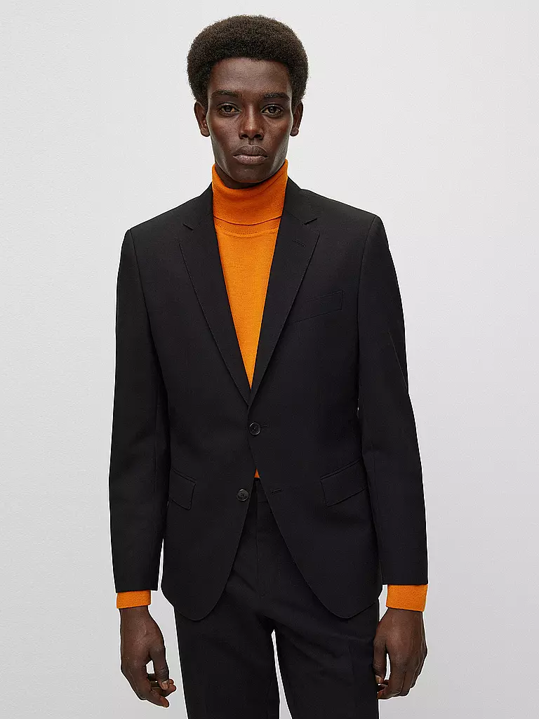 BOSS Sakko Slim Fit HUGE schwarz