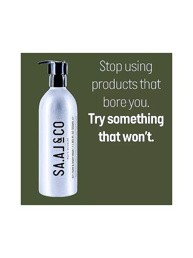 SA.AL&CO 011 Hair & Body Wash 350ml keine Farbe