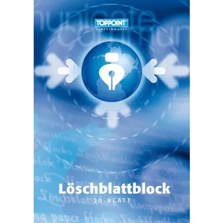 Stylex Löschblätter / Löschpapier DIN A5, 200 Stück