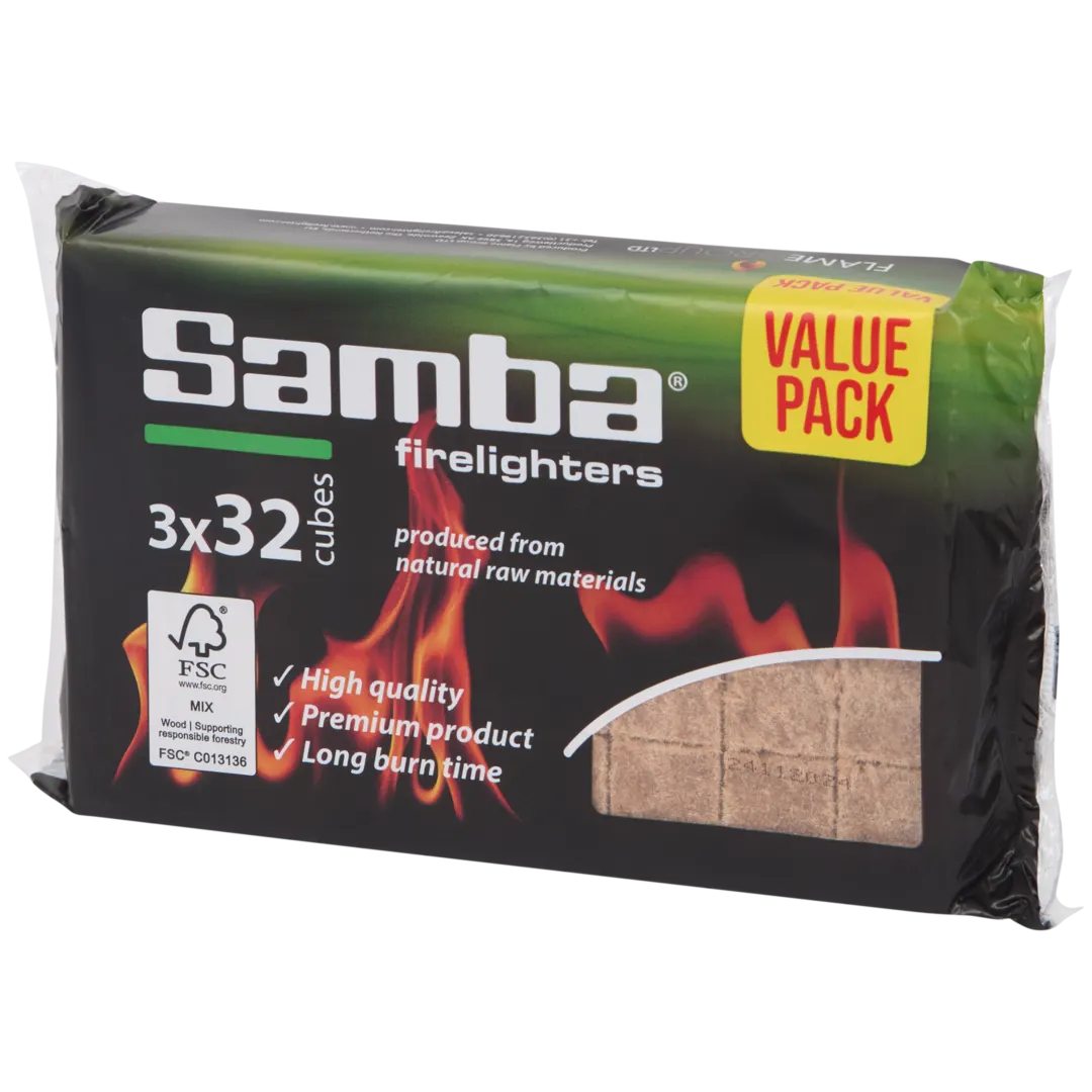 Samba aanmaakblokjes 96 stuks
