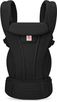 Ergobaby Omni Deluxe Bæresele Mesh, Onyx Black