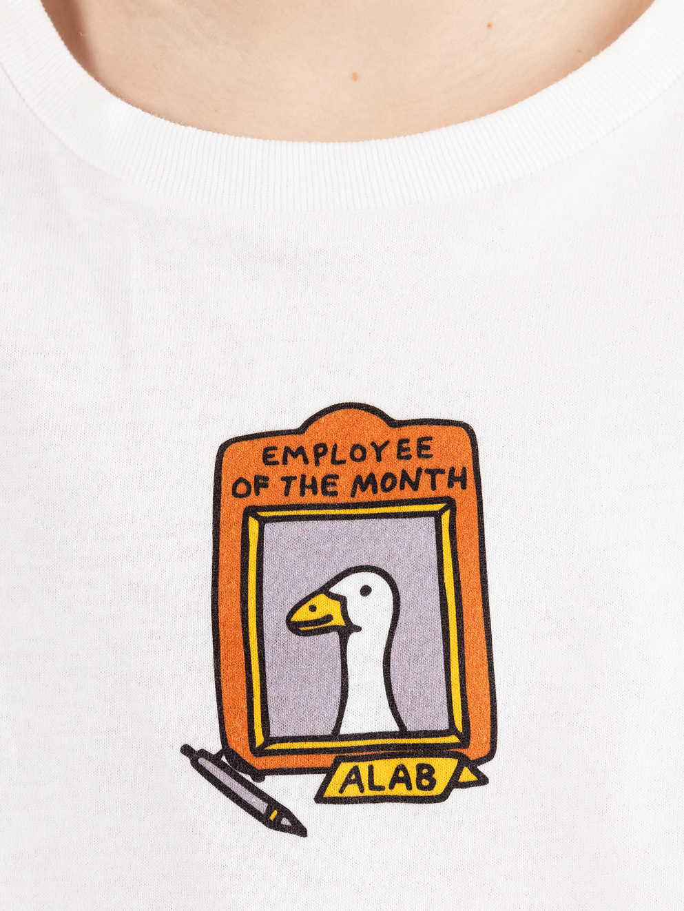 A.LAB Not So Silly Kids T-Shirt white