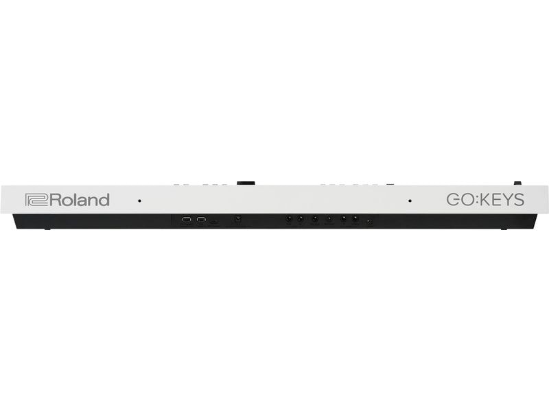 Roland Keyboard GO:KEYS 5 Weiss Keyboard mit 61 anschlagsdynamischen Tasten und Zen-Core Engine