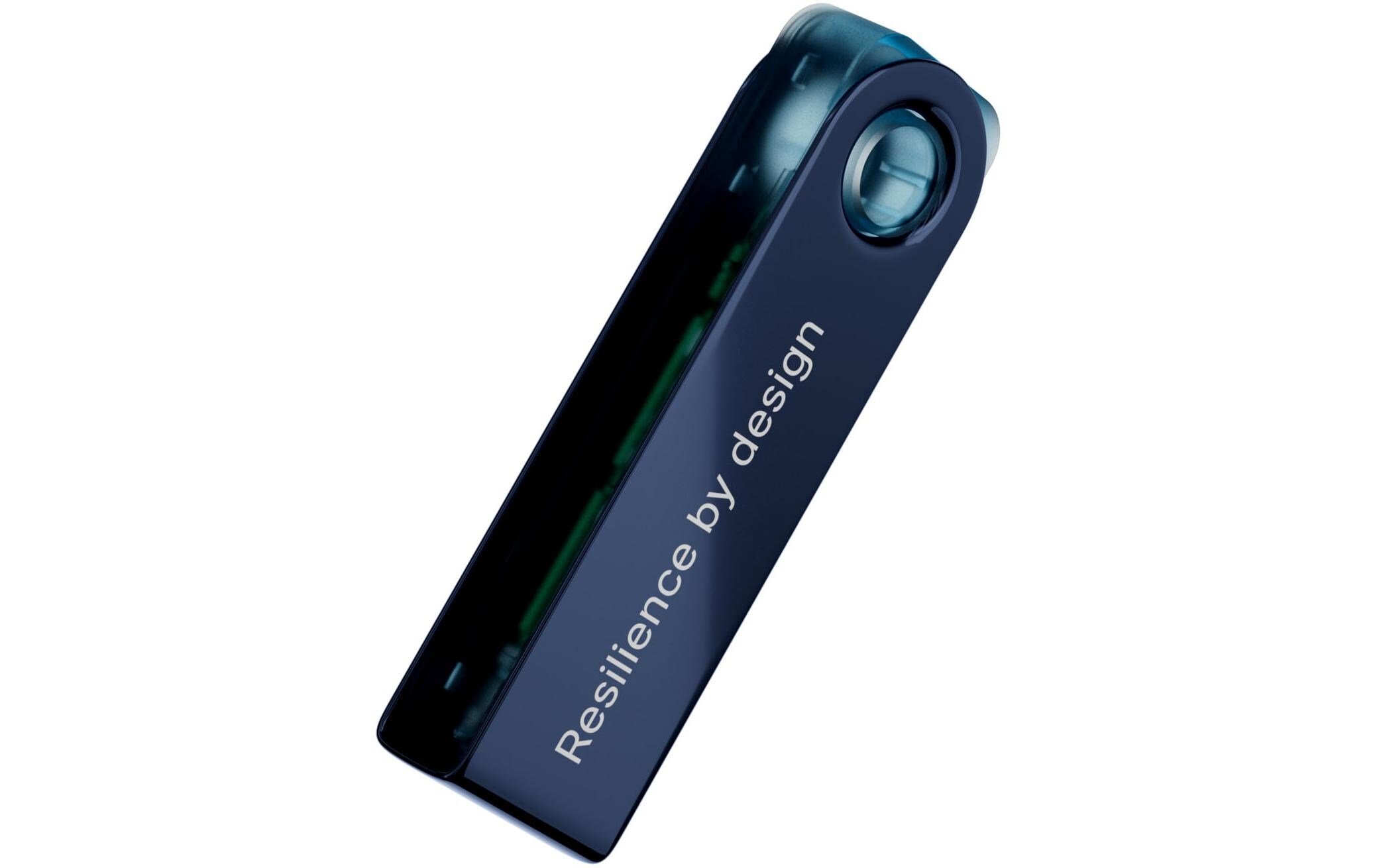Nano S Plus Sapphire BlueHardware-Wallet für Schutz von Kryptowährungen und NFTs