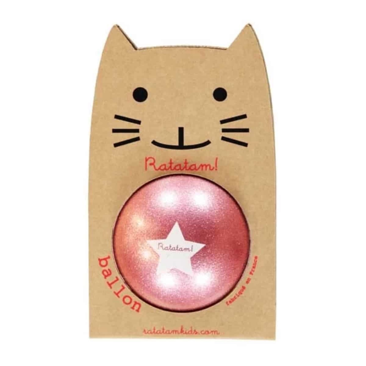 Ratatam : Glitter balls cat - Pink 22 cm