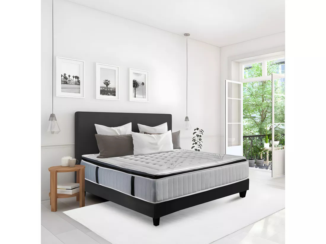 OLYMPE LITERIE | Matelas PHIGALIE 90x190 cm | Ressorts ensachés
