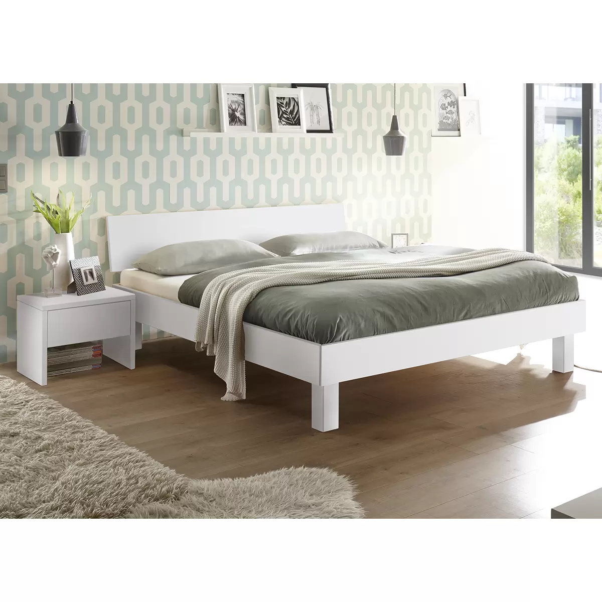 Hasena Bett 160x200 Forti 160 x 200 weiss