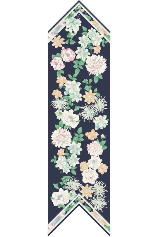 BANDEAU 20X160 EN TWILL DE SOIE