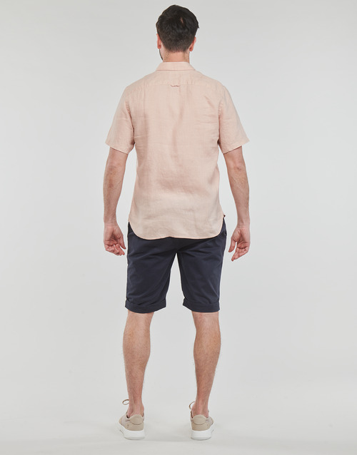 Timberland - SS Mill River Linen Shirt Slim Rosa