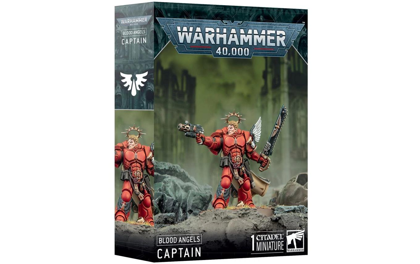 Figur Warhammer 40.000 Blood Angels: CaptainWarhammer 40.000 Blood Angels: Captain Bausatz