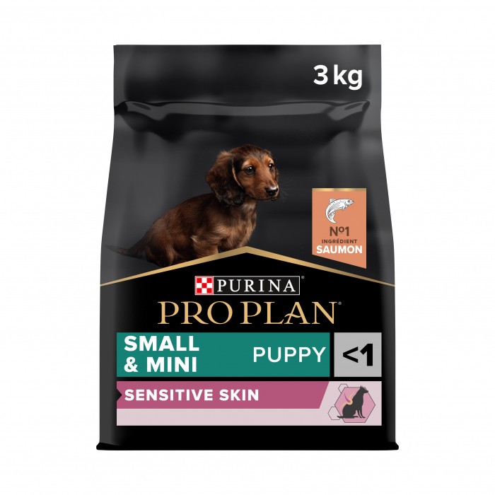 PRO PLAN Sensitive Skin Small & Mini Puppy au Saumon - Croquettes pour chien