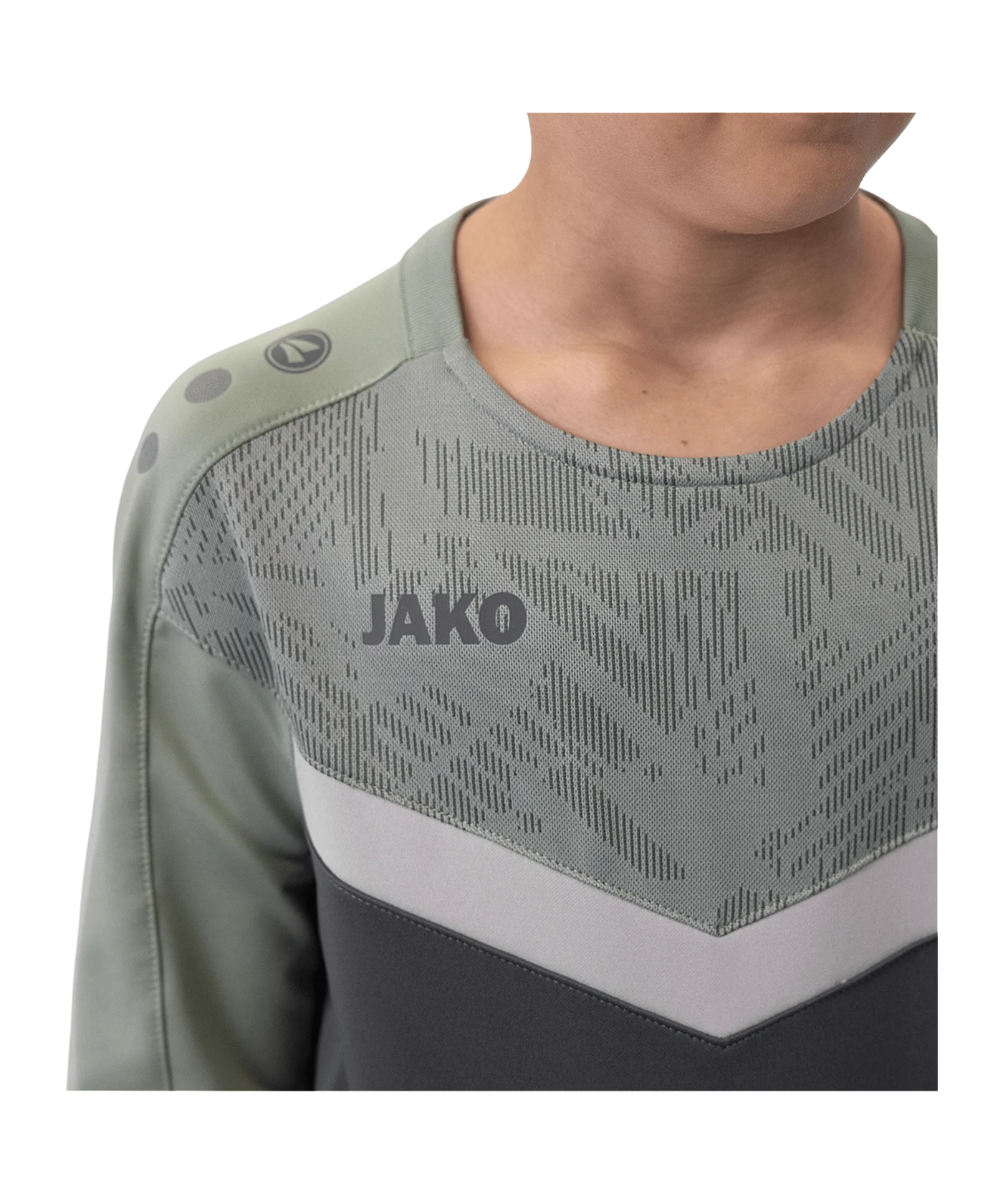 JAKO Iconic Sweatshirt Kids Grau F852