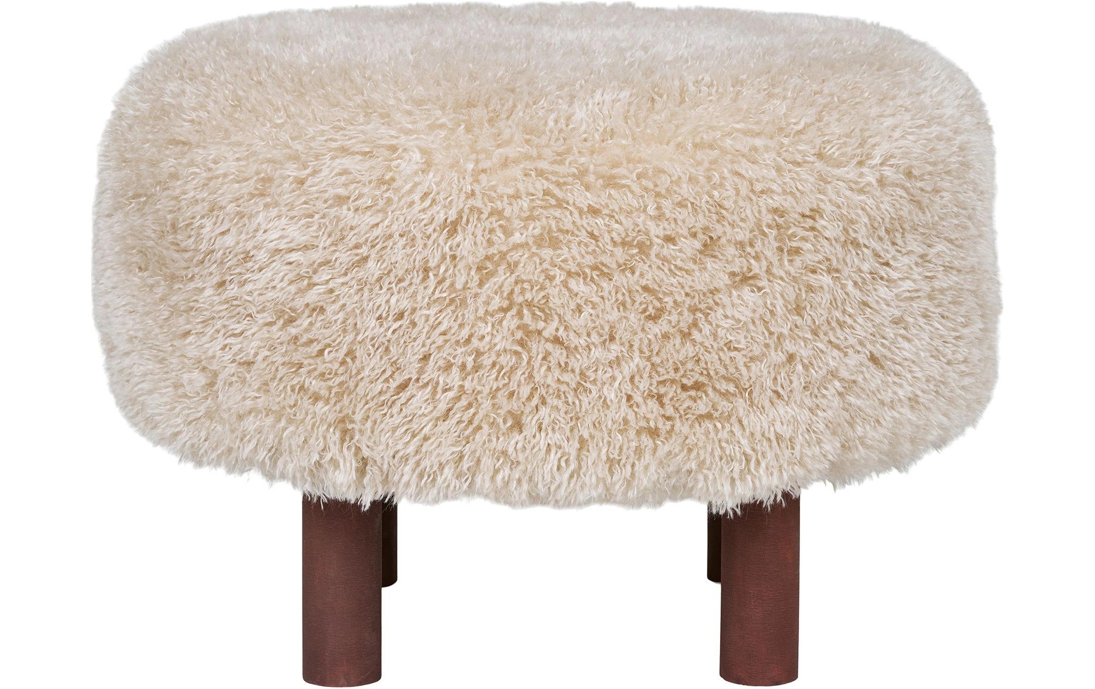 Hocker Inverness BraunSitzhocker