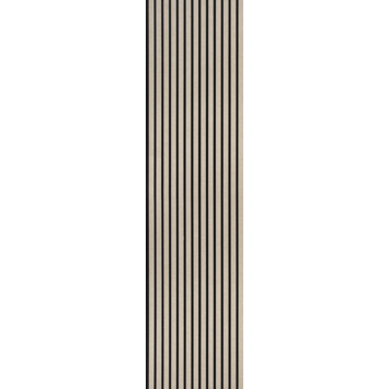 Kleurstaal lattenwand vilt op vilt camel 20x30 cm