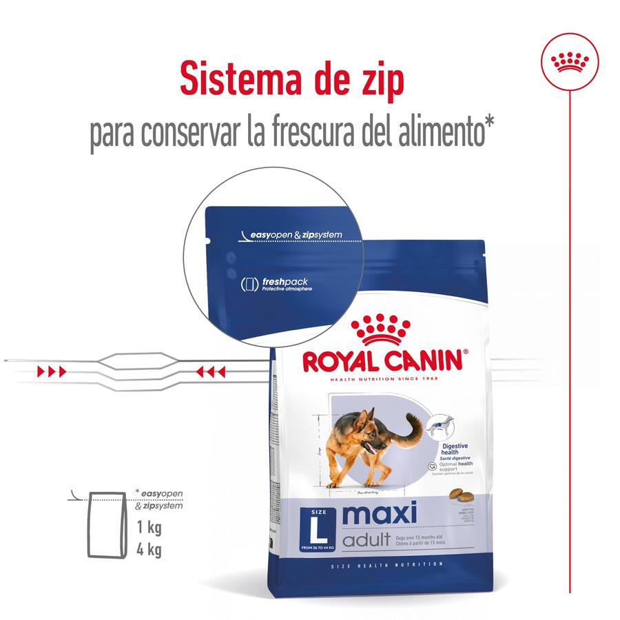 18 kg (15 + 3 kg grátis!) Ração Royal Canin Maxi Adult para cães