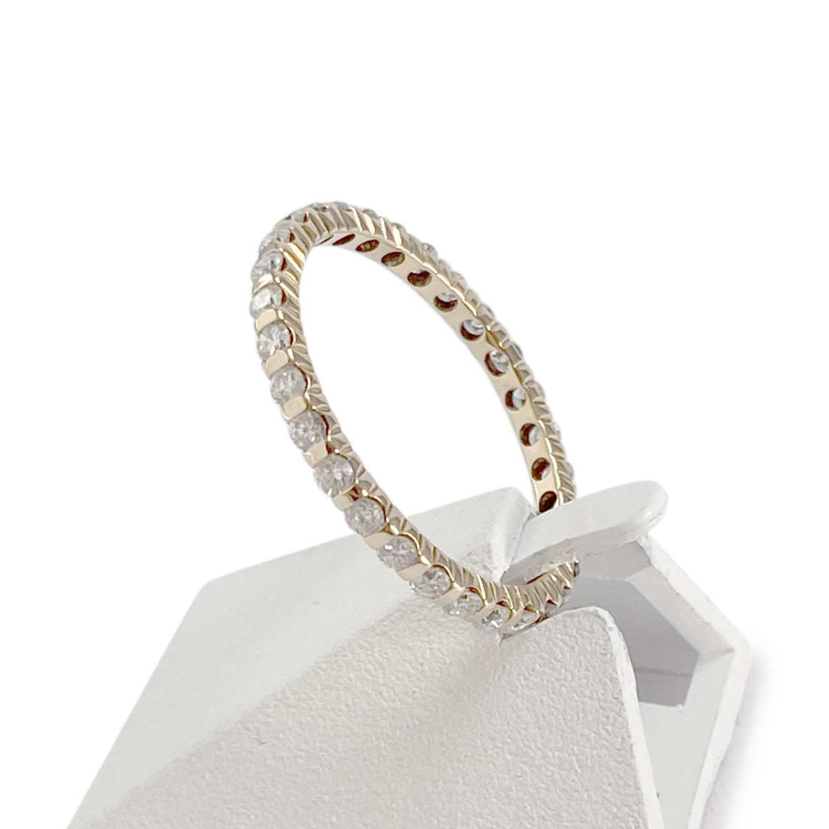 Bague d'occasion or 750 jaune diamants