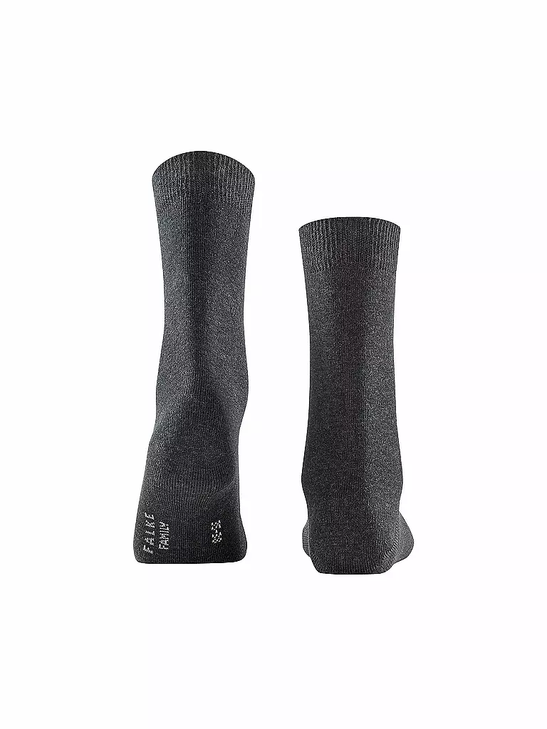 FALKE Socken Family anthra.mel grau
