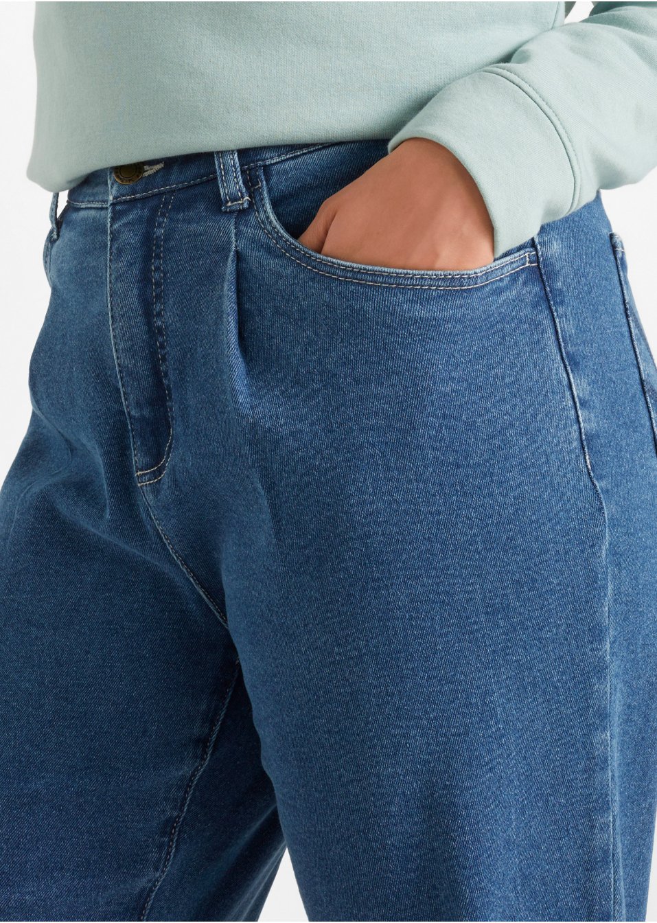 Jean extensible, coupe Barrel
