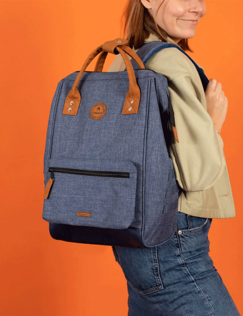 CABAIA SAC À DOS ADVENTURER MEDIUM PARIS + 2 POCHETTES