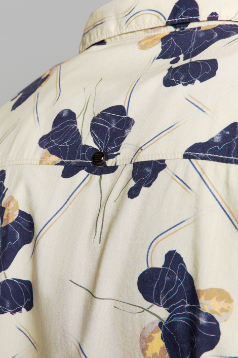 NO-EXCESS beige heren overhemd
