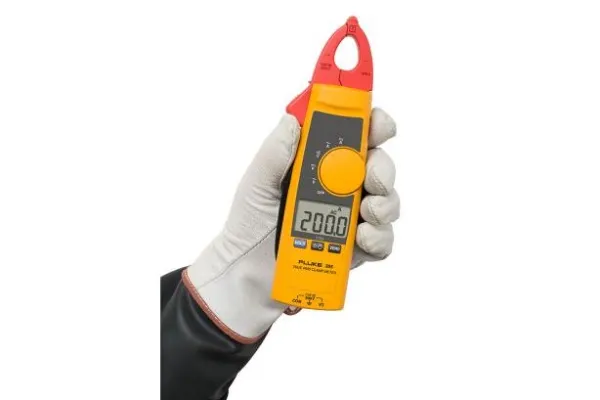 Fluke 365, CAT III 600V, 275 g, Sort, Rød, Gul