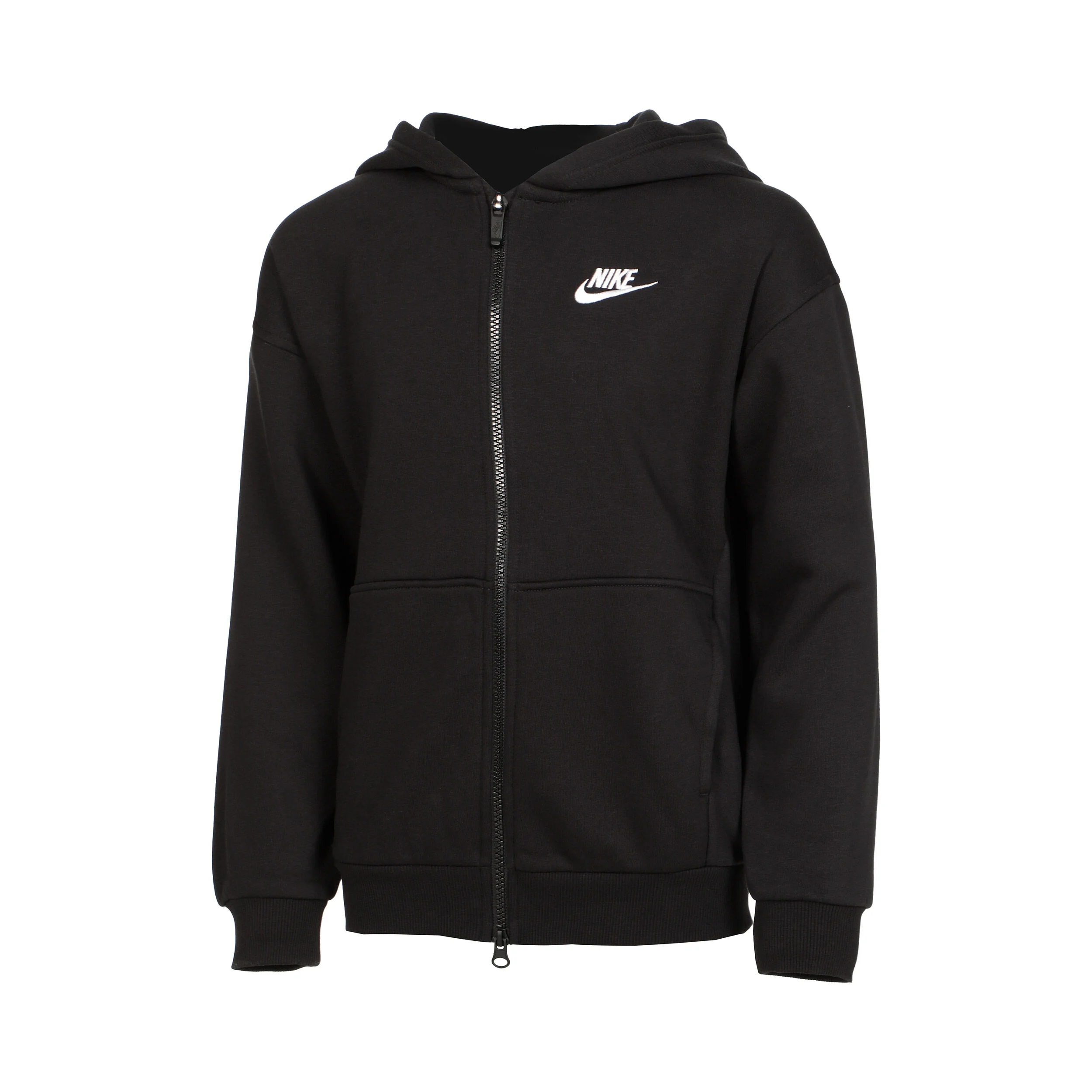 Nike Club Oversized Fleece Gilet En Coton Filles - Noir