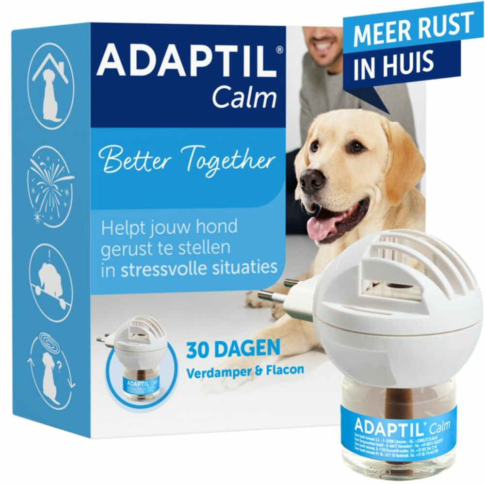 Adaptil Calm Anti-Stress Verdamper en Navulling48 ml