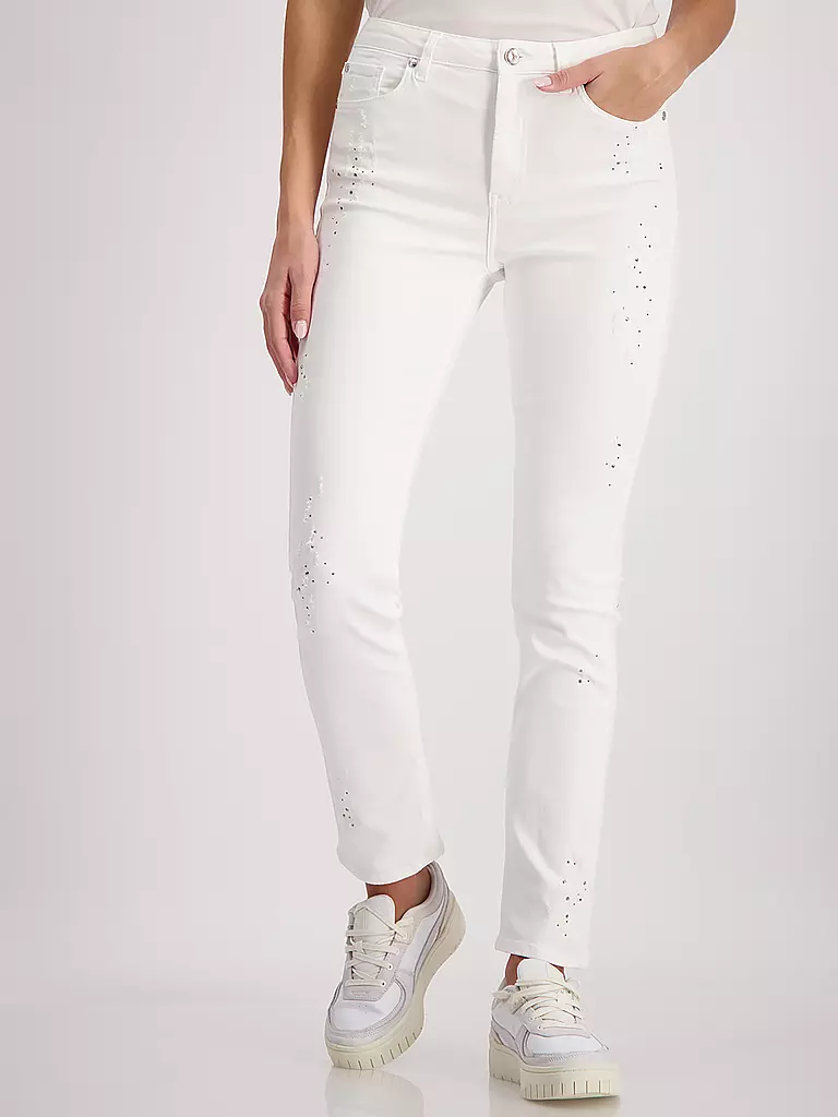 MONARI Jeans Slim Fit creme