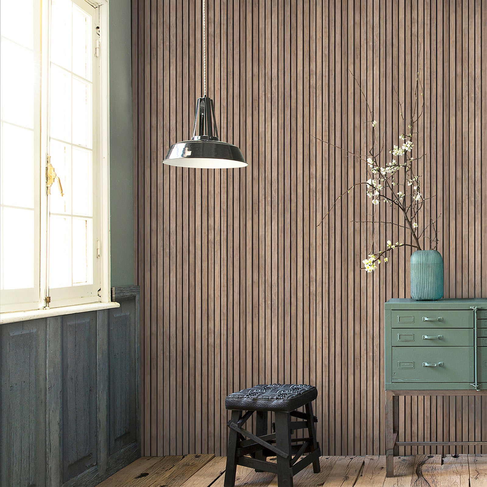 vtwonen - Vliesbehang - Wood Wall - 10mx52cm