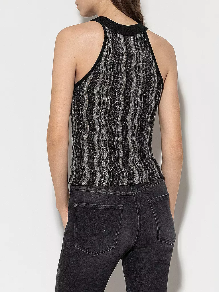 LUISA CERANO Top schwarz