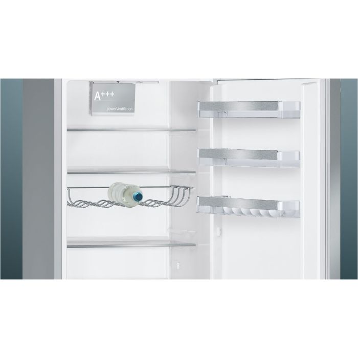 Siemens Kühl-Gefrier-Kombination iQ500 KG39EALCA Edelstahl-Look