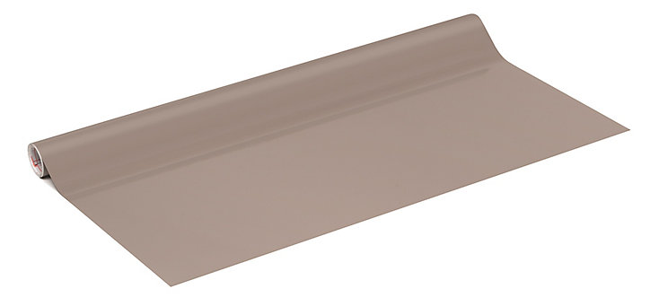 Adhésif décoratif d-c-fix® Uni brillant taupe 2m x 0.45m