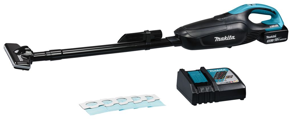 Makita DCL182RTB 18V Steelstofzuiger zwart