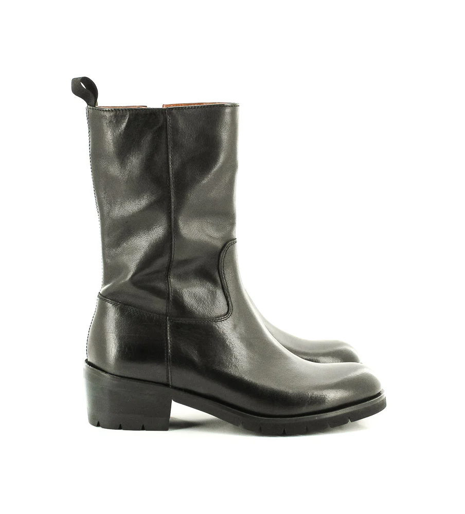 UPPER SHOES - BOOTS D850 NOIR