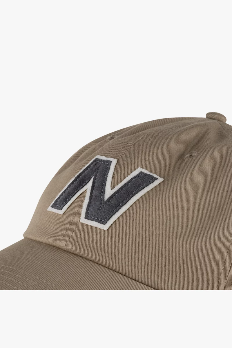 New Balance Block N 6 Panel Snapback Cap