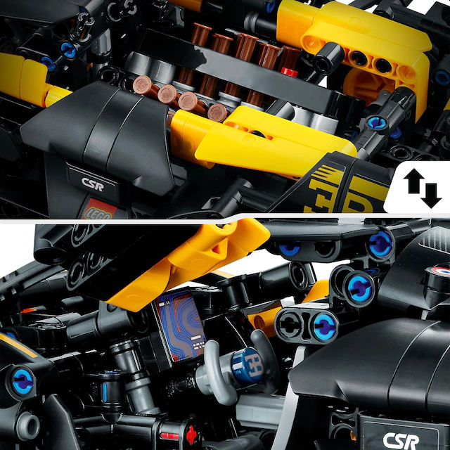 LEGO® Konstruktionsspielsteine »Bugatti-Bolide (42151), LEGO® Technic« Made in Europe
