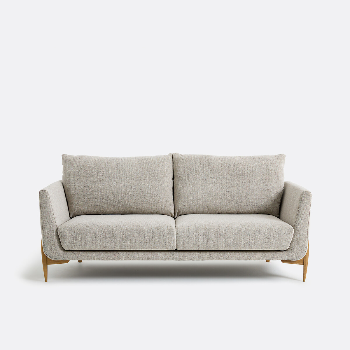 LA REDOUTE INTERIEURS<br>Sofá de 3 lugares, tecido texturizado manchado, Cejjy