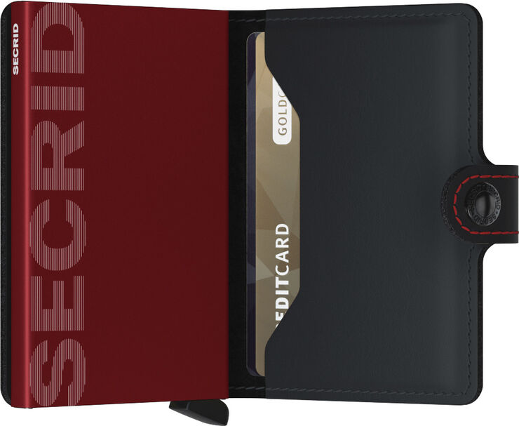 Secrid Miniwallet Black-red
