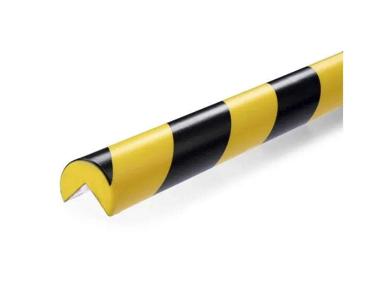 Durable C25R, Polyurethan (PU), Sort, Gul, Afrundet, 1000 mm, Kina