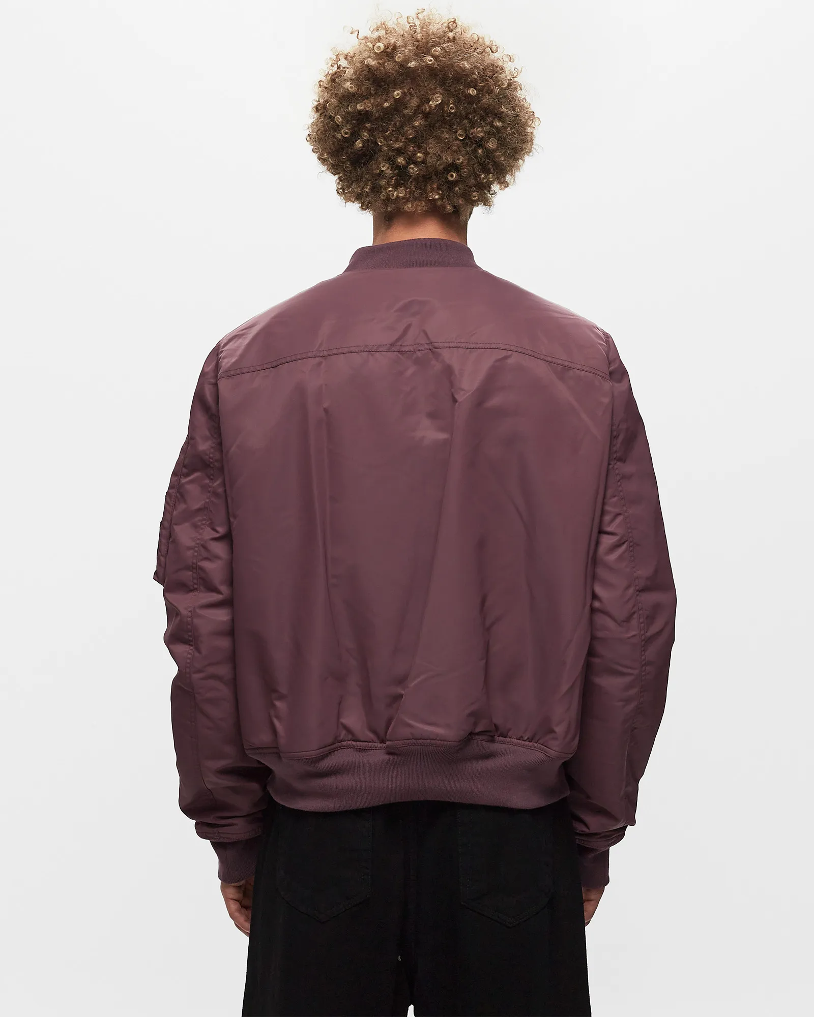 Rick Owens DRKSHDW WOVEN PADDED BOMBER - FLIGHT BOMBER