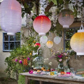 Solar lampion diameter 20cm 3 kleuren