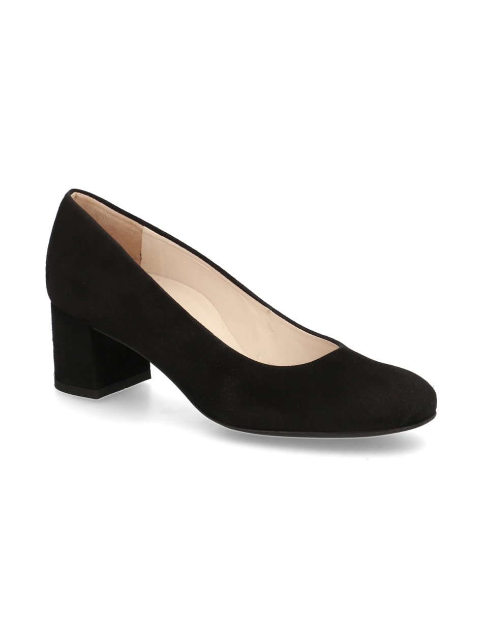 Veloursleder Pumps