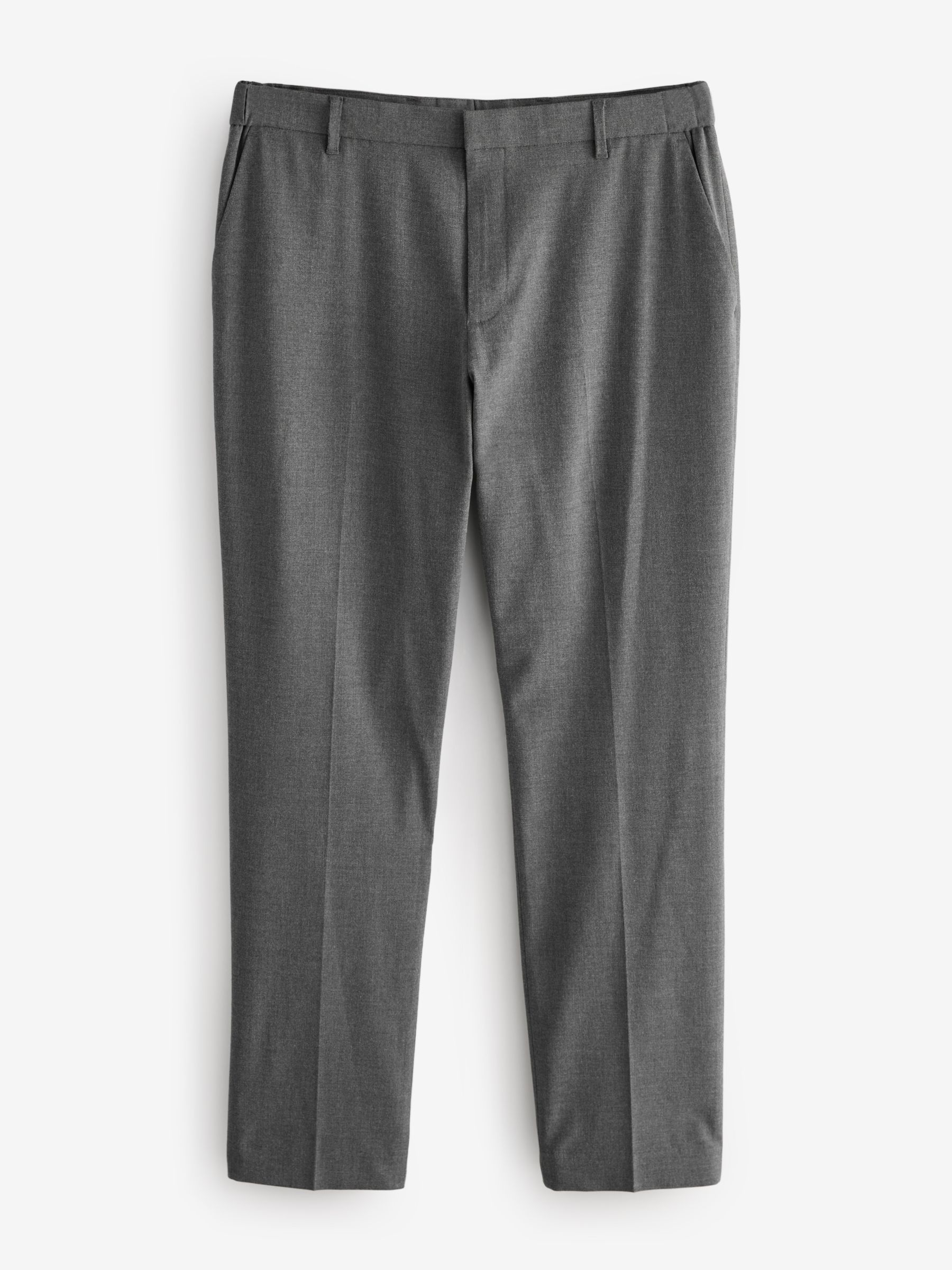 Antraciet - Aansluitend - Elasticated Waist Motionflex Stretch Smart Trousers