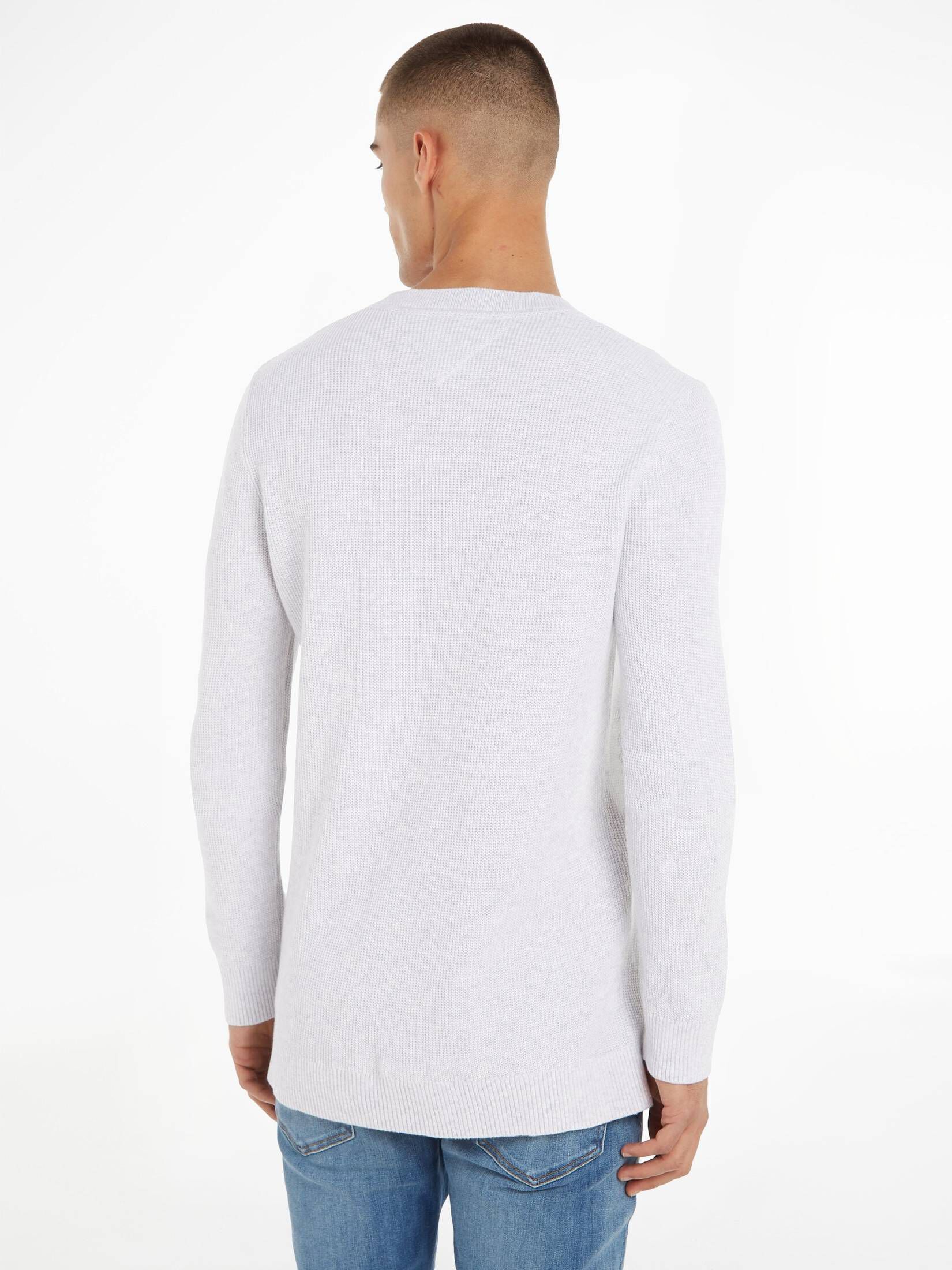 Tommy Jeans| Herren Pullover REG ESSENTIAL WAFFLE