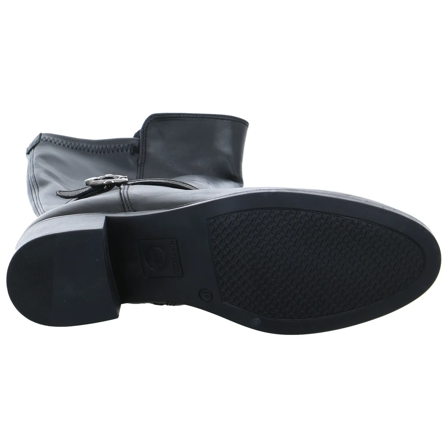 TAMARIS Stiefel Schwarz Leder