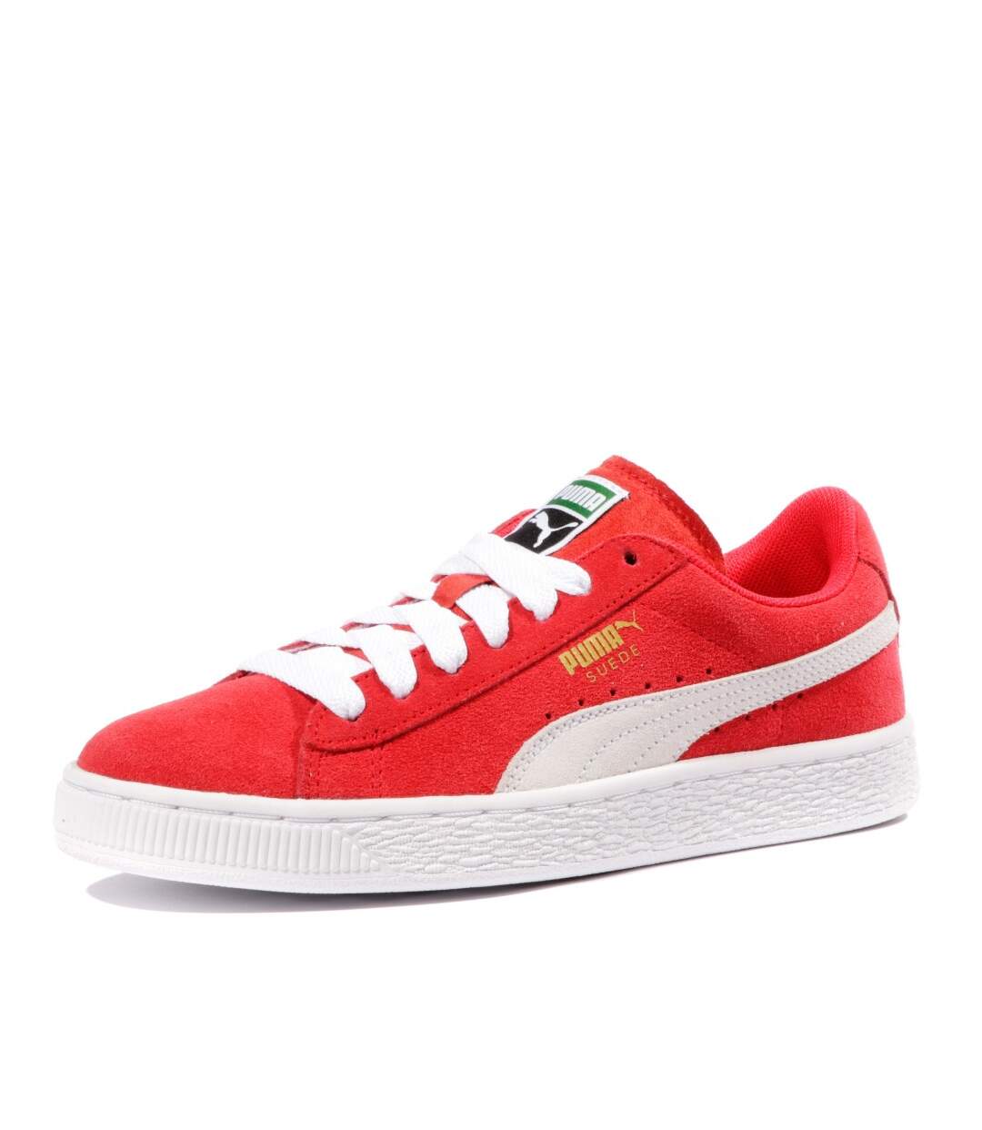Baskets Rouge Mixte Puma Suède Classique