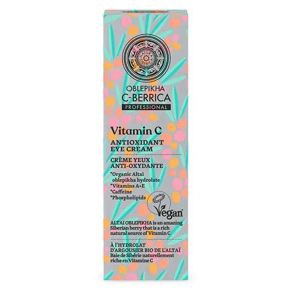 Creme Antioxidante para Contorno dos Olhos Natura Siberica, 30ml