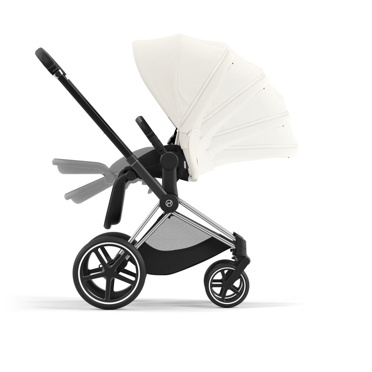 CYBEXCYBEX   Priam 4.0 Chrome Black Kombikinderwagen off white light beige